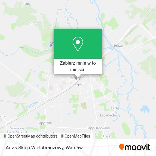 Mapa Arras Sklep Wielobranżowy