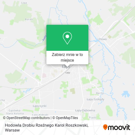 Mapa Hodowla Drobiu Rzeźnego Karol Roszkowski