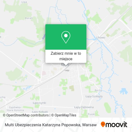 Mapa Multi Ubezpieczenia Katarzyna Popowska