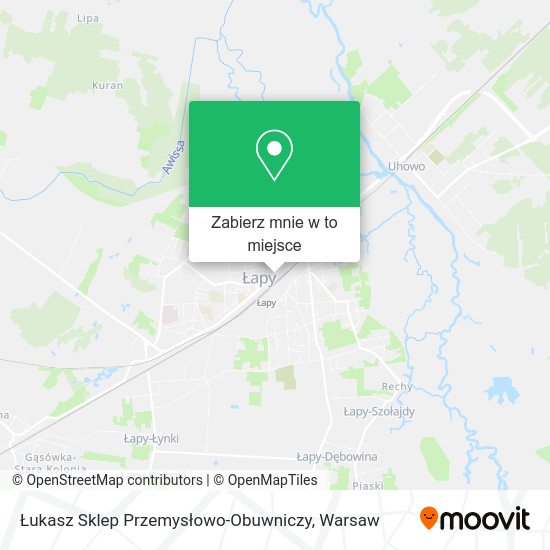 Mapa Łukasz Sklep Przemysłowo-Obuwniczy