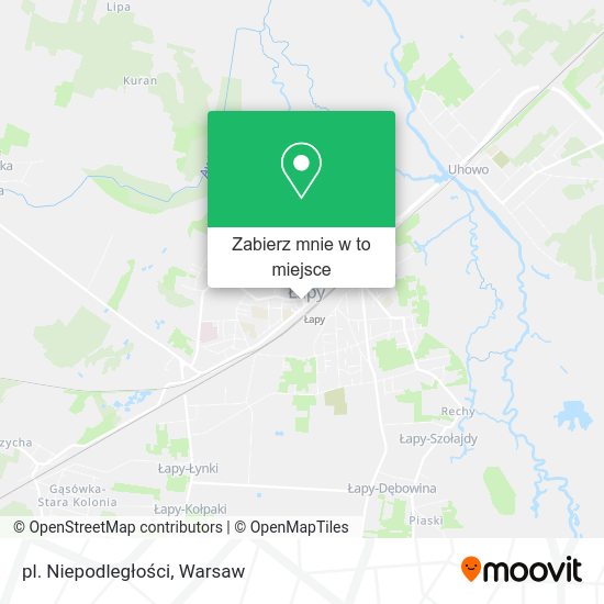 Mapa pl. Niepodległości