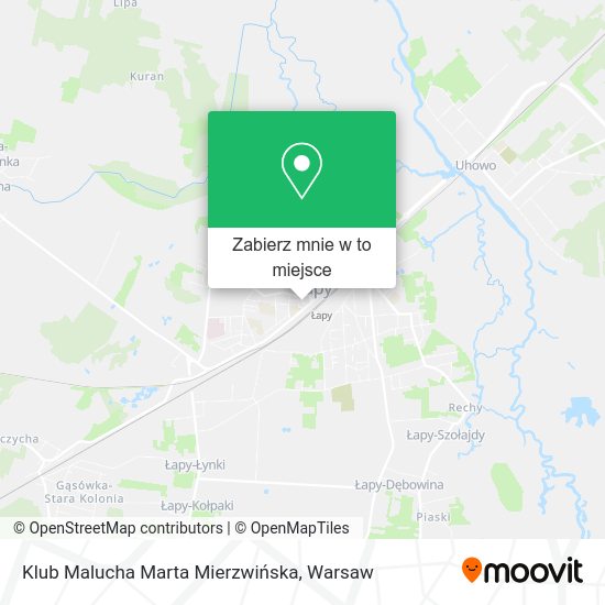 Mapa Klub Malucha Marta Mierzwińska