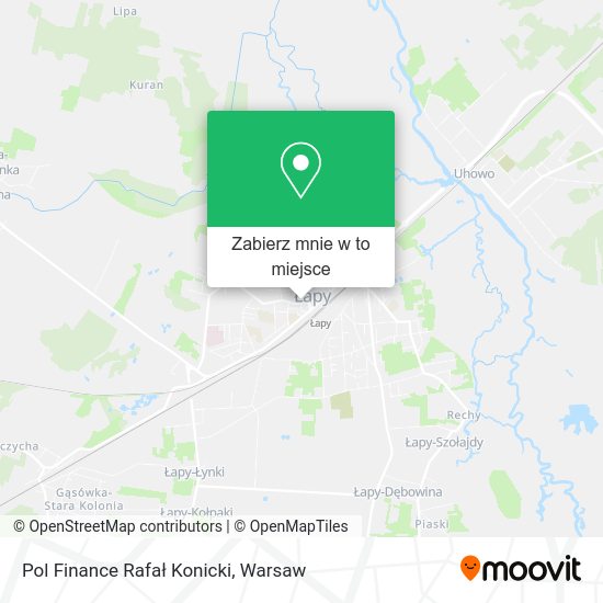 Mapa Pol Finance Rafał Konicki