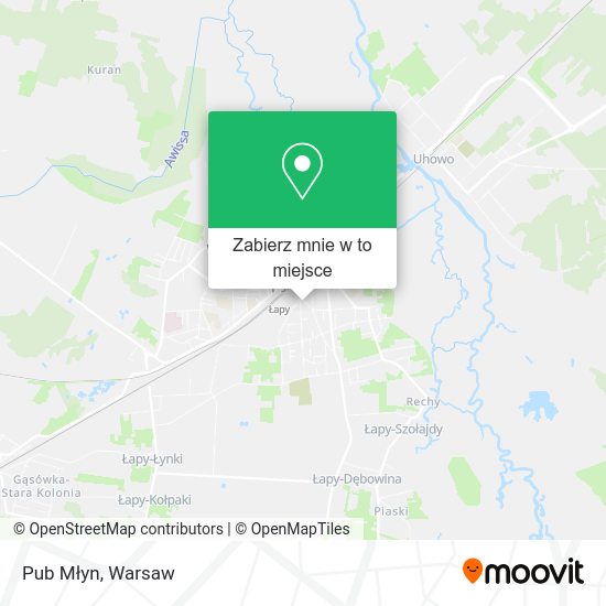 Mapa Pub Młyn