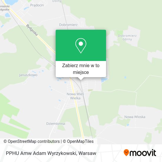 Mapa PPHU Amw Adam Wyrzykowski