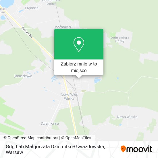 Mapa Gdg.Lab Małgorzata Dziemitko-Gwiazdowska