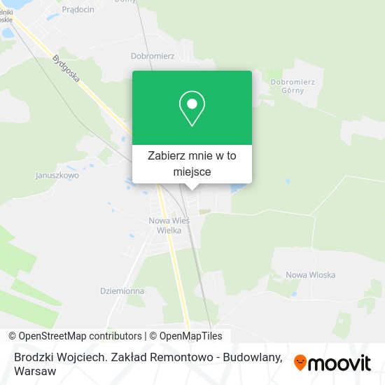 Mapa Brodzki Wojciech. Zakład Remontowo - Budowlany