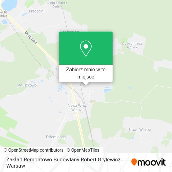 Mapa Zakład Remontowo Budowlany Robert Grylewicz