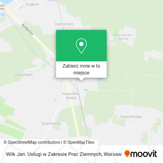 Mapa Wilk Jan. Usługi w Zakresie Prac Ziemnych