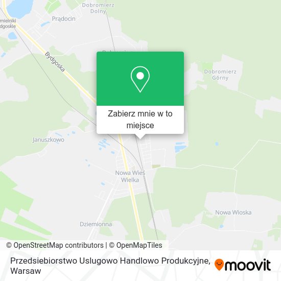 Mapa Przedsiebiorstwo Uslugowo Handlowo Produkcyjne