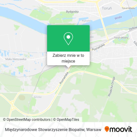 Mapa Międzynarodowe Stowarzyszenie Biopaliw