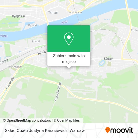 Mapa Skład Opału Justyna Karasiewicz