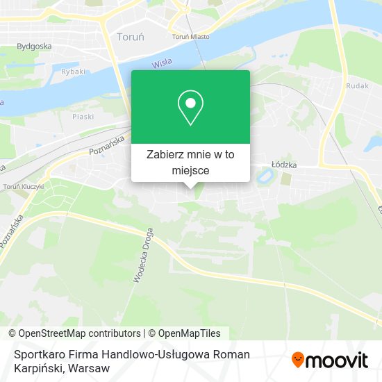 Mapa Sportkaro Firma Handlowo-Usługowa Roman Karpiński