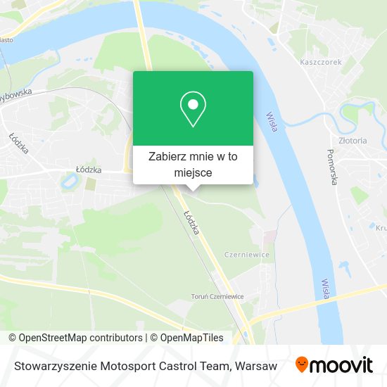 Mapa Stowarzyszenie Motosport Castrol Team