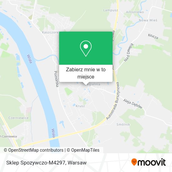 Mapa Sklep Spozywczo-M4297