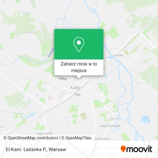 Mapa El-Kam. Leżanka P.