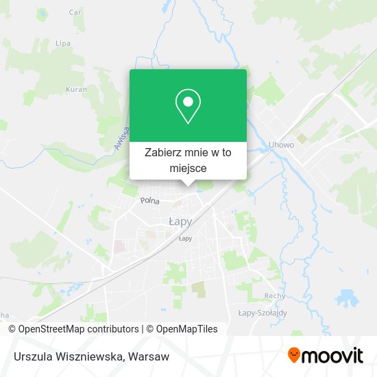 Mapa Urszula Wiszniewska