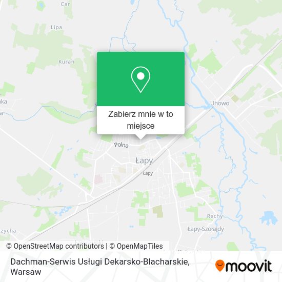 Mapa Dachman-Serwis Usługi Dekarsko-Blacharskie