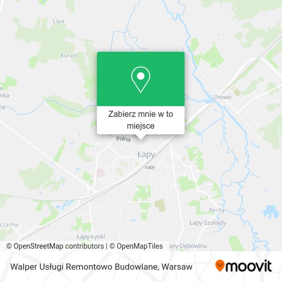 Mapa Walper Usługi Remontowo Budowlane