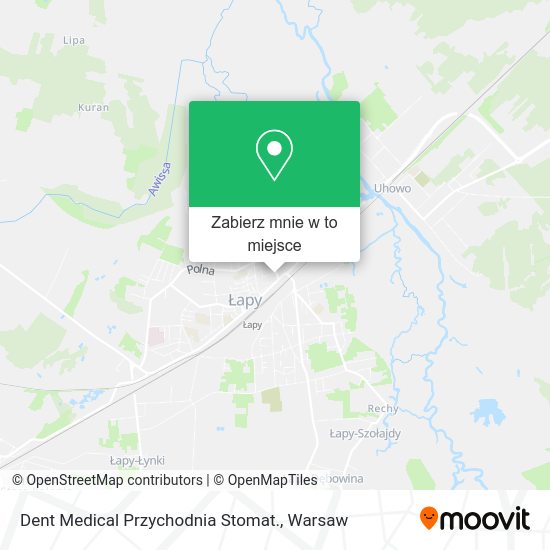 Mapa Dent Medical Przychodnia Stomat.