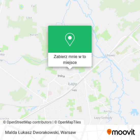 Mapa Malda Łukasz Dworakowski