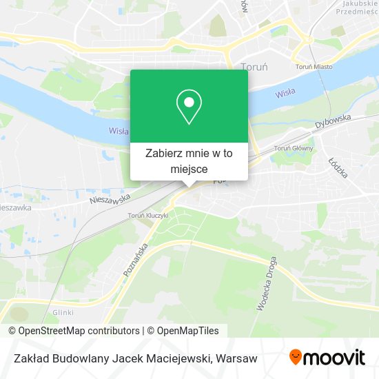 Mapa Zakład Budowlany Jacek Maciejewski