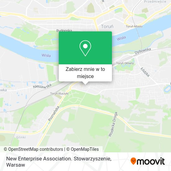 Mapa New Enterprise Association. Stowarzyszenie