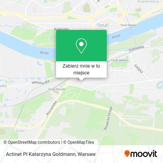 Mapa Actinet Pl Katarzyna Goldmann