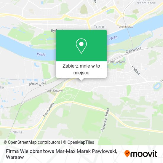 Mapa Firma Wielobranżowa Mar-Max Marek Pawłowski