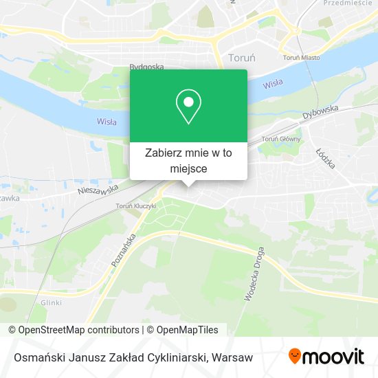 Mapa Osmański Janusz Zakład Cykliniarski