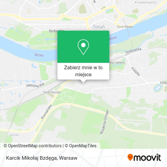 Mapa Karcik Mikołaj Bzdęga