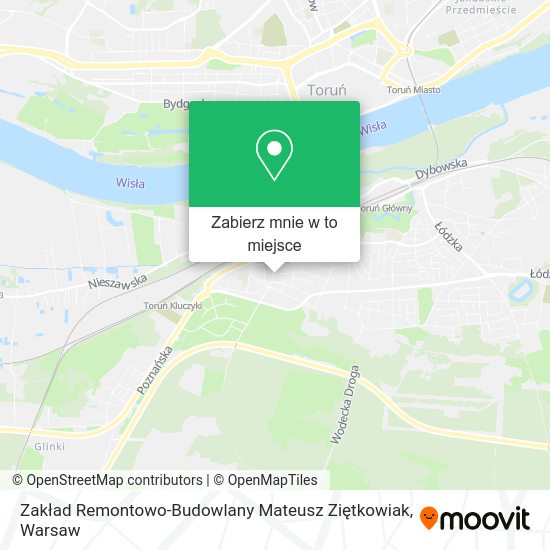 Mapa Zakład Remontowo-Budowlany Mateusz Ziętkowiak