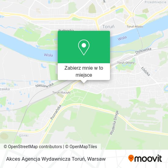 Mapa Akces Agencja Wydawnicza Toruń