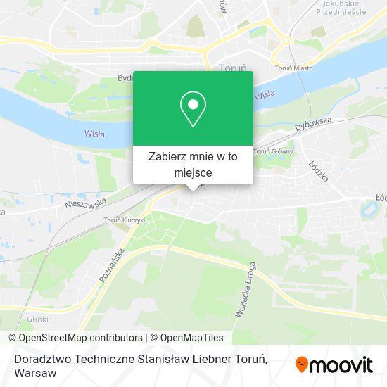 Mapa Doradztwo Techniczne Stanisław Liebner Toruń