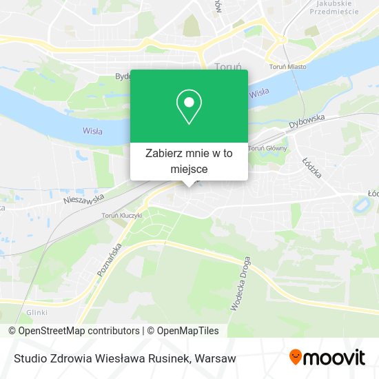 Mapa Studio Zdrowia Wiesława Rusinek