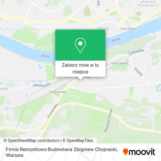 Mapa Firma Remontowo-Budowlana Zbigniew Chojnacki