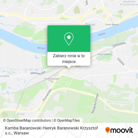 Mapa Kamba Baranowski Henryk Baranowski Krzysztof s.c.