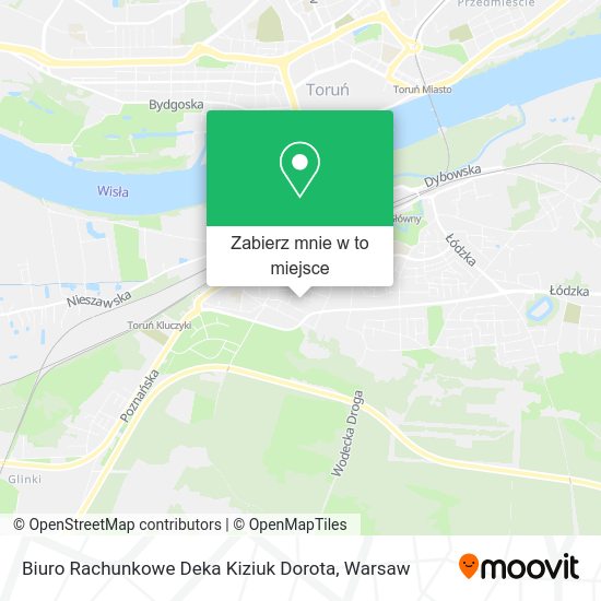 Mapa Biuro Rachunkowe Deka Kiziuk Dorota