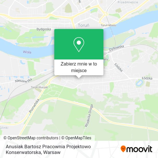 Mapa Anusiak Bartosz Pracownia Projektowo Konserwatorska