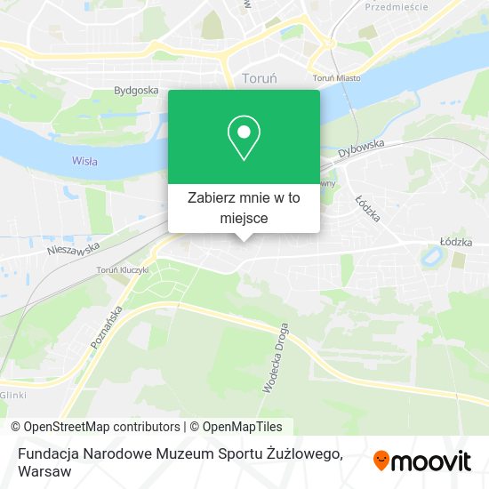 Mapa Fundacja Narodowe Muzeum Sportu Żużlowego