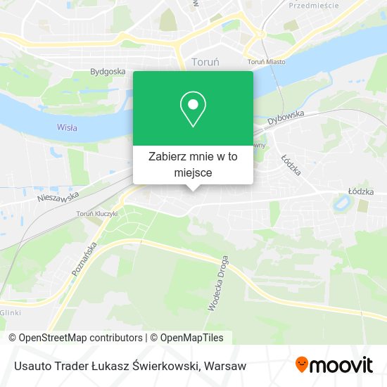 Mapa Usauto Trader Łukasz Świerkowski