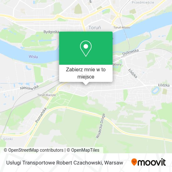 Mapa Usługi Transportowe Robert Czachowski