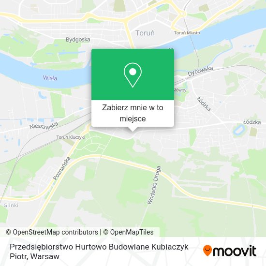 Mapa Przedsiębiorstwo Hurtowo Budowlane Kubiaczyk Piotr