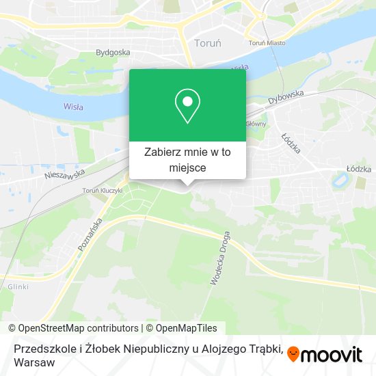 Mapa Przedszkole i Żłobek Niepubliczny u Alojzego Trąbki