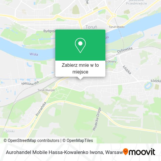 Mapa Aurohandel Mobile Hassa-Kowalenko Iwona