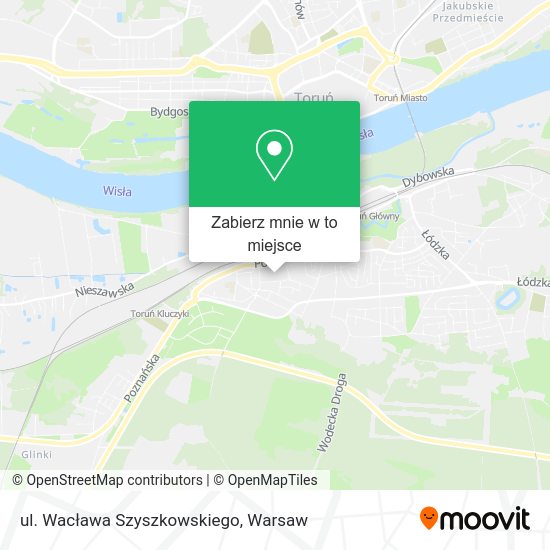 Mapa ul. Wacława Szyszkowskiego