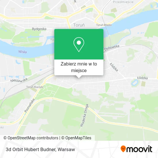 Mapa 3d Orbit Hubert Budner