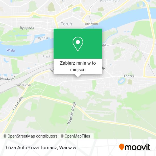 Mapa Łoza Auto Łoza Tomasz