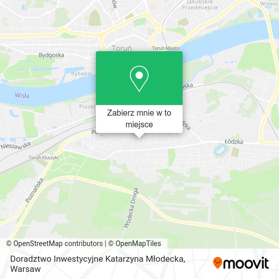 Mapa Doradztwo Inwestycyjne Katarzyna Młodecka