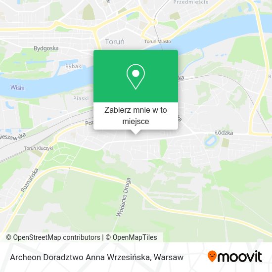 Mapa Archeon Doradztwo Anna Wrzesińska